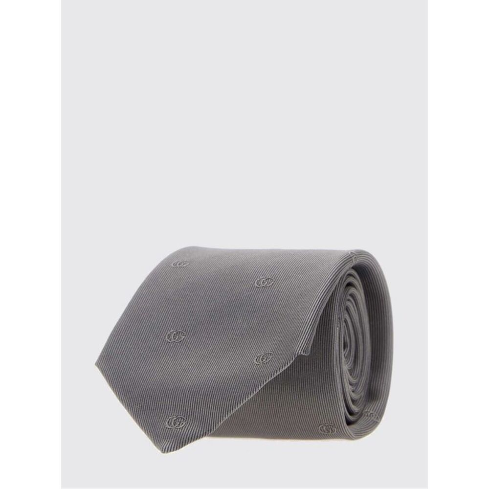 Gucci Men Gucci Gg Monogram Silk Tie